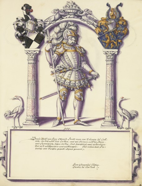 Wolf Hohenzollern; Chronicle of the Hohenzollern Family, about 1572. Creator: Jorg Ziegler.