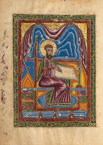 Saint Luke; Gospel Book, 1615. Creator: Mesrop of Khizan.