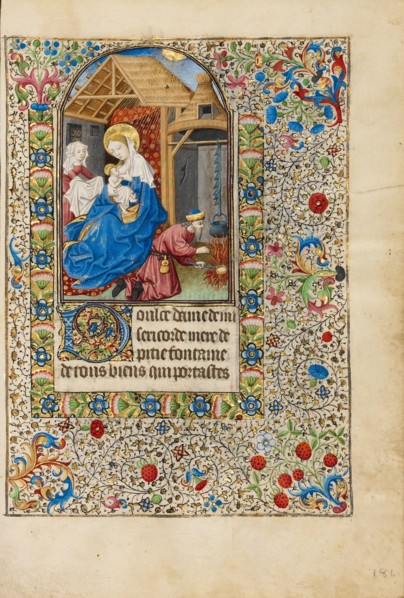 The Holy Family; Book of Hours, about 1440-1450. Creator: Workshop of the Bedford Master.