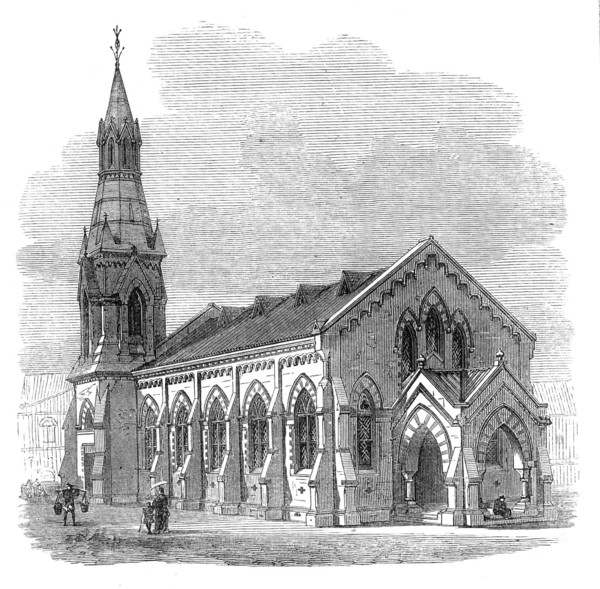 The Seamen's Church, Hong-Kong, 1872. Creator: Unknown.