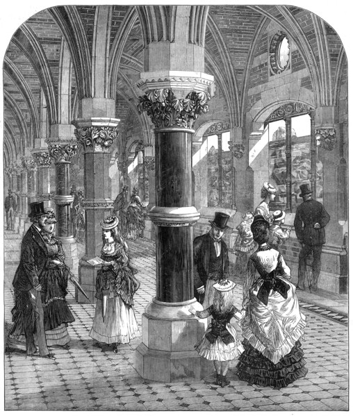 The Brighton Aquarium, 1872. Creator: Unknown.