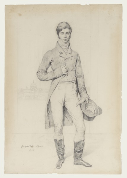 Portrait of Lord Grantham, 1816. Creator: Jean-Auguste-Dominique Ingres.