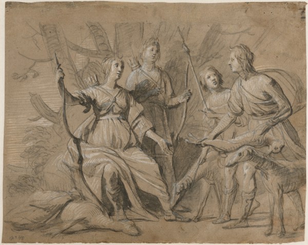 Allegorical Portrait of the Four Eldest Children of the King and Queen of Bohemia, about 1631. Creator: Gerrit van Honthorst.