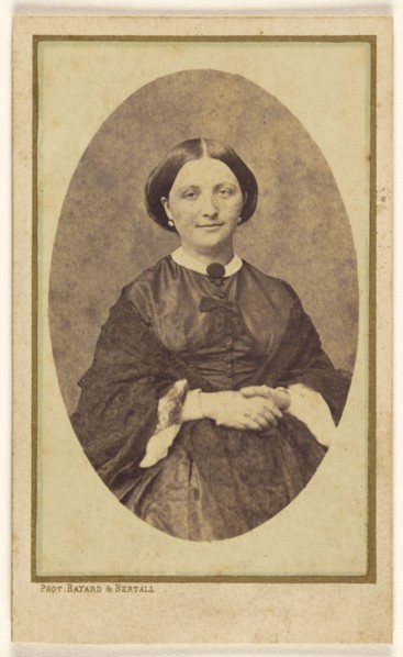 Laure Le Masson, 1861. Creator: Bayard & Bertall.