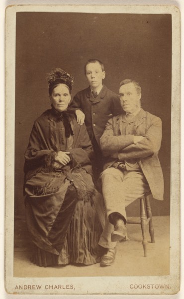 Family portrait, 1860s. Creator: Andrew Charles.