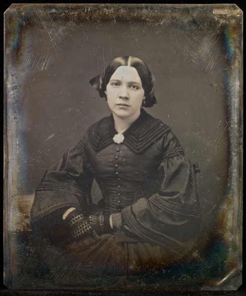 Portrait of a Woman, about 1855-1861. Creator: Jacob Byerly.