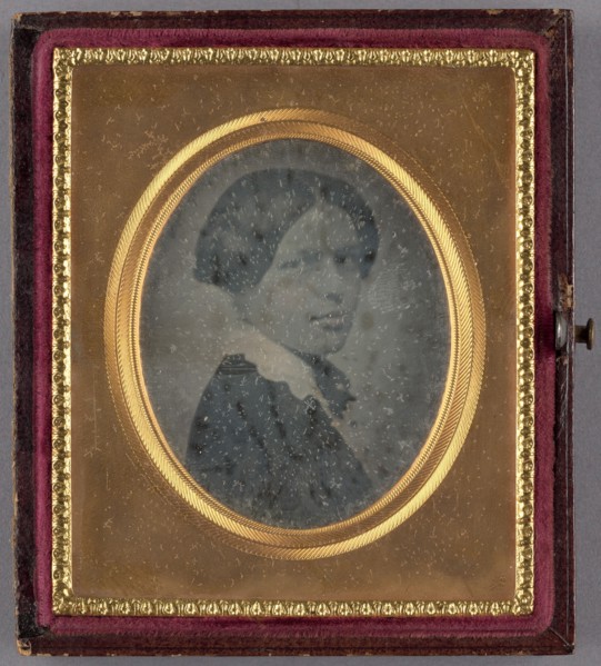 Bust Portrait of a Young Woman, about 1850. Creator: Unknown.