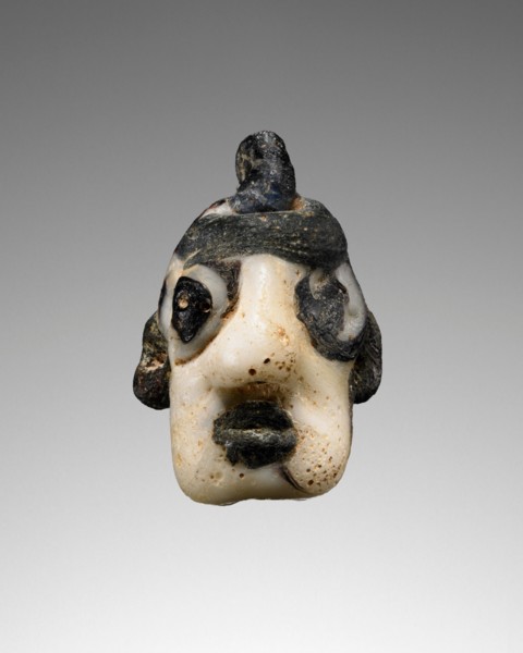 Mask Bead, 5th-4th century BC. Creator: Unknown.
