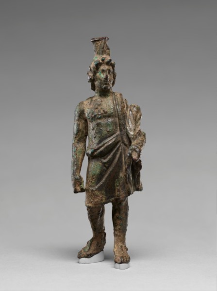 Statuette of Hermanubis; Statuette of a god, possibly Serapis, 2nd-3rd century A.D. Creator: Unknown.