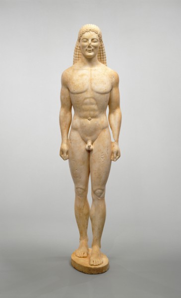 Kouros, about 530 BC or modern forgery. Creator: Unknown.