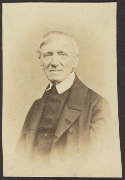 Portrait of Dr. Newman, late 19th century. Creator: Unknown.