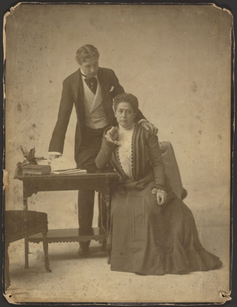 Portrait of Sarah Cowell Le Moyne, about 1890-1899. Creator: Unknown.