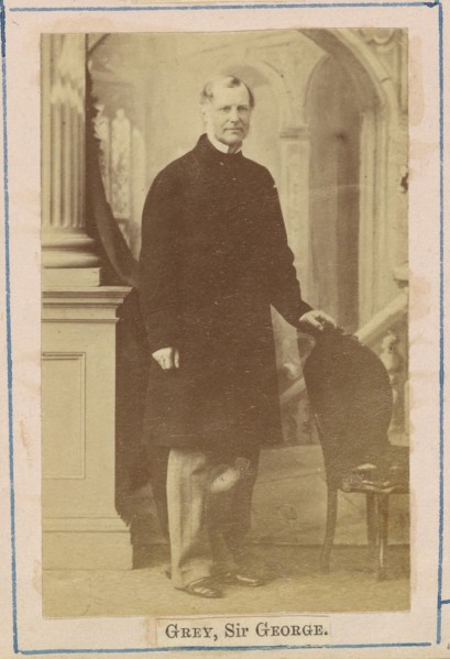 Sir George Grey, 2nd Baronet, about 1860-1862. Creator: Caldesi, Blanford & Co..