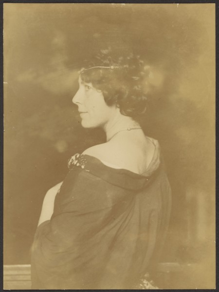 Portrait of an Unknown Woman, about 1900. Creator: Franz von Stuck.