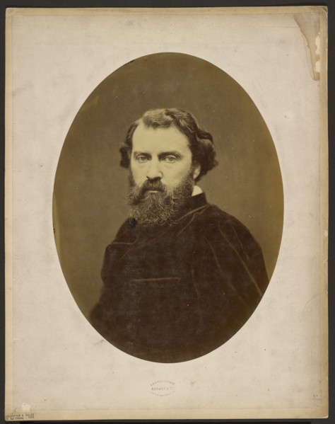 Portrait of a man, 1870-1900. Creator: Etienne Carjat.