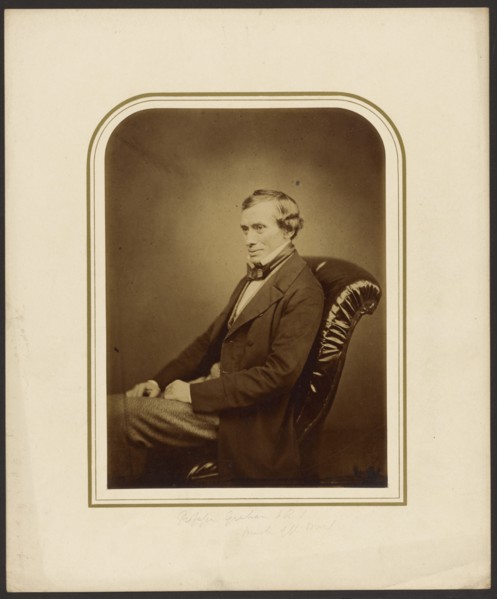 Professor Graham, F.R.S., 1855. Creator: Maull & Polyblank.