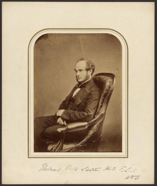 Thomas Bell Salter, M.D., F.L.S., 1856. Creator: Maull & Polyblank.