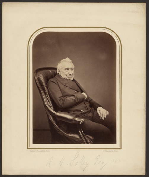 R.H. Solly, Esq., F.R.S., 1855. Creator: Maull & Polyblank.