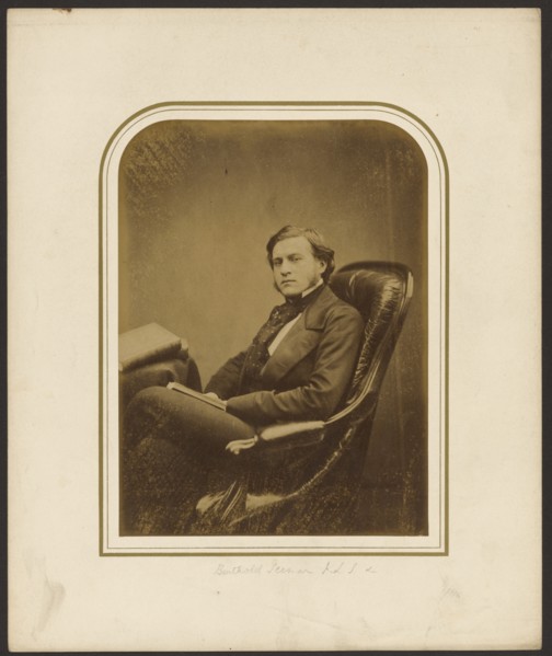 Berthold Seemann, F.L.S., 1855. Creator: Maull & Polyblank.