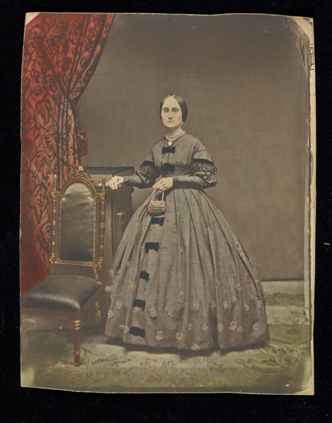 Portrait of a woman, 1850s. Creator: Unknown.