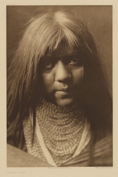 Hwalya-Yuma, 1907. Creator: Edward Sheriff Curtis.