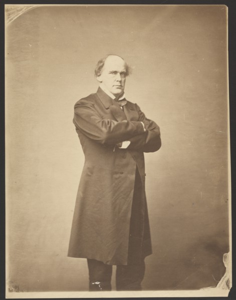 Portrait of Salmon P. Chase, 1862. Creator: Henry Ulke.