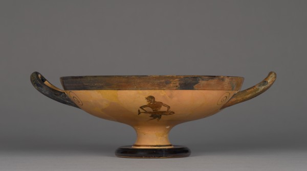 Attic Black-Figure Kylix, about 525-500 BC. Creator: Theseus Painter.