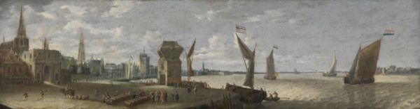 The Antwerp Shipyard, 1650. Creator: Bonaventura Peeters I.