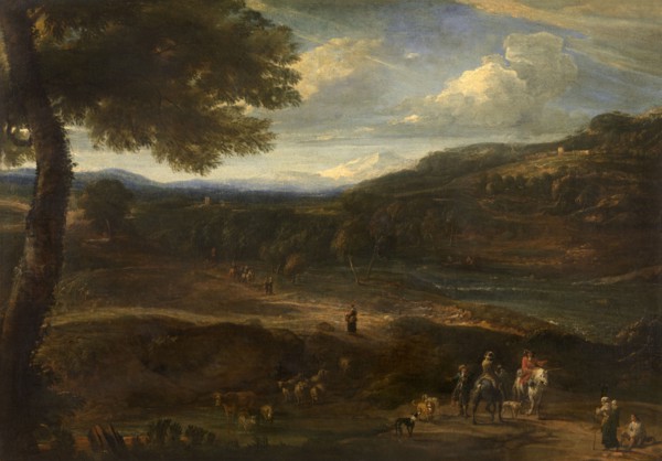 Landscape, late 17th-early 19th century. Creator: Cornelis Huysmans.