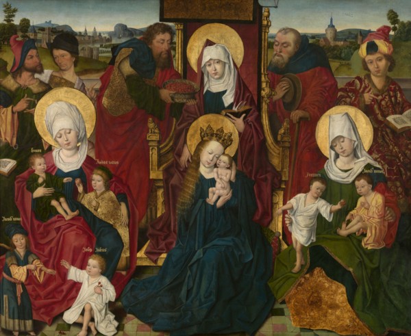 Holy Kinship, late 15th-early 16th century. Creator: Derick Baegert.