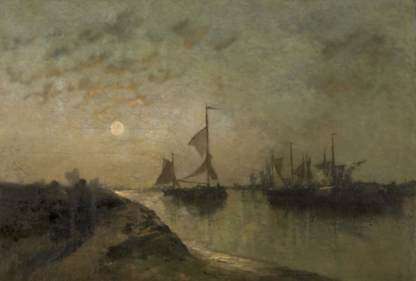 Summer Evening, mid-late 19th century. Creator: Egidius Franciscus Leemans.