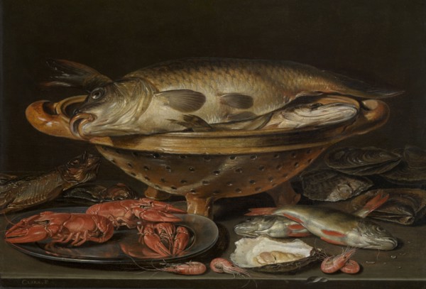 Still Life with Fish, 1612-1621. Creator: Clara Peeters.
