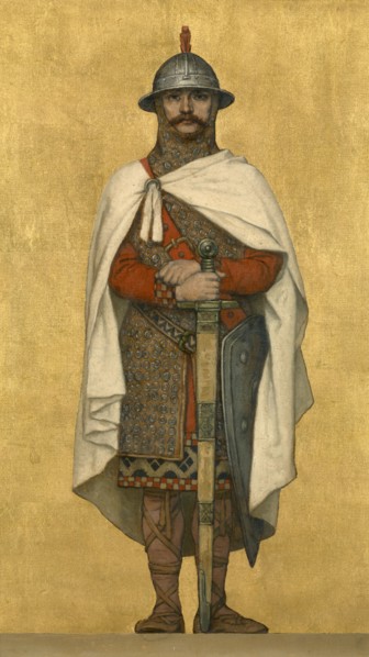 Baldwin I of Constantinople, 1889. Creator: Albrecht De Vriendt.