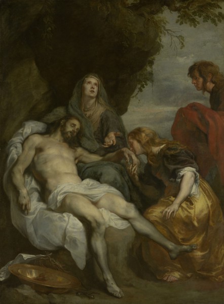 The Lamentation over the Dead Christ, c1630s. Creator: Anthony van Dyck.