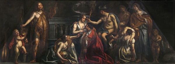 Industry en Trade Promote the Flowering of Art, 1663-1665. Creator: Jacob Jordaens I.