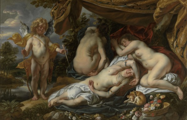 Cupid and Psyche, c1620-1670s. Creator: Jacob Jordaens I.