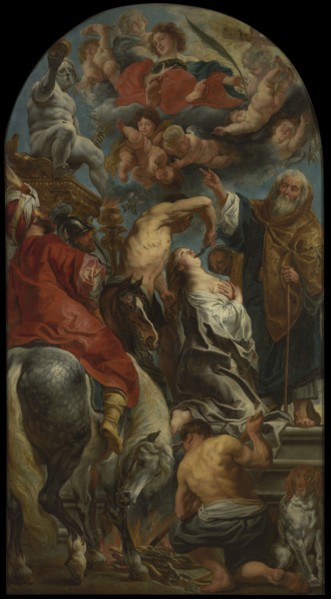 The Martyrdom of Saint Apollonia, 1628. Creator: Jacob Jordaens I.