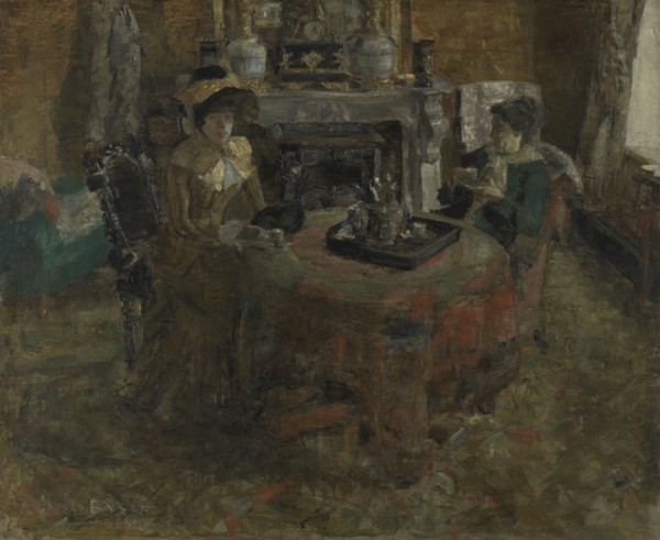 Afternoon in Ostend, 1881. Creator: James Ensor.