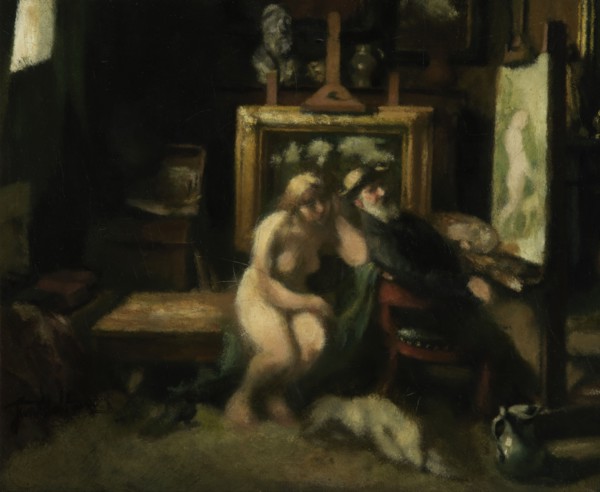 The Rest of Diana, c1880s. Creator: Jan Stobbaerts.