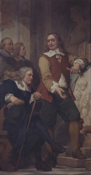 The Sculptor Artus Quellinus I in Amsterdam (c1680s), 1862-1872. Creator: Nicaise de Keyser.