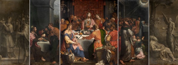 The Last Supper, 1589-1596. Creator: Ambrosius Francken I.