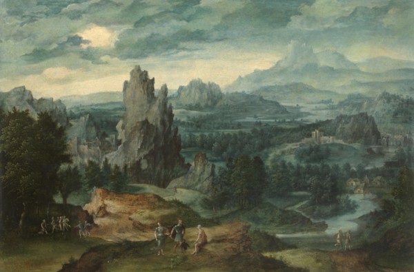 Landscape with Procne and Philomela, 2nd quarter 16th century. Creator: Anon.
