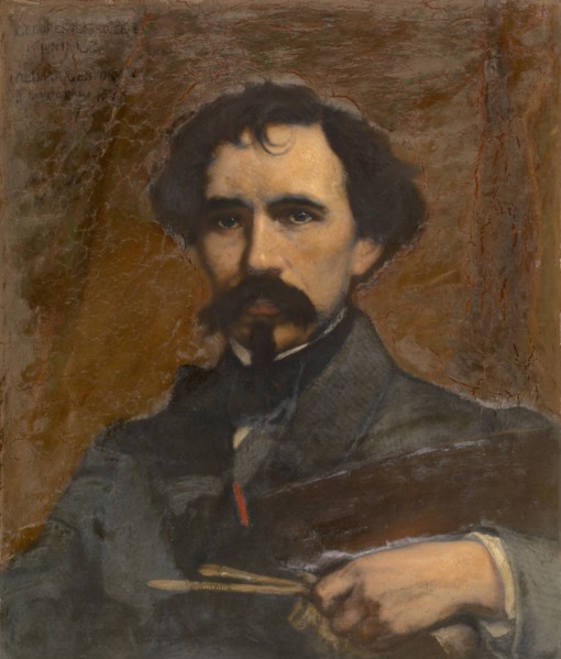 The Painter Joseph Lies, 1866. Creator: Charles Verlat.
