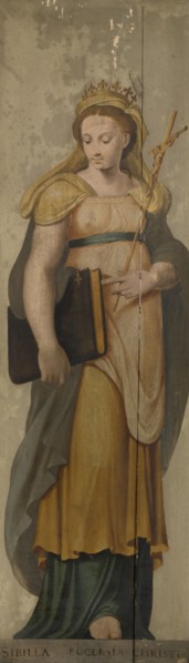 The Sibyl and the Church, 1565. Creator: Lambert van Noort.