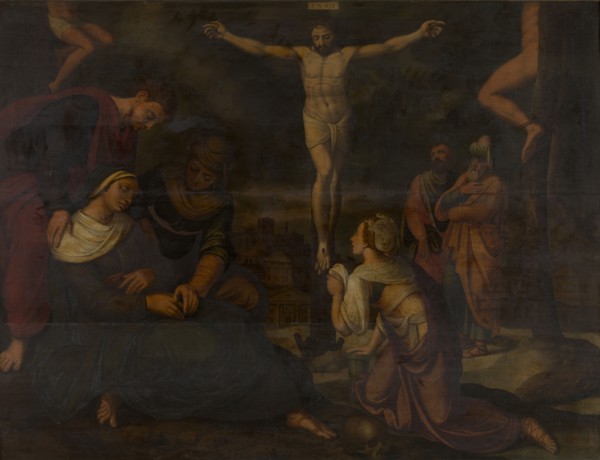 Calvary, 1565. Creator: Lambert van Noort.