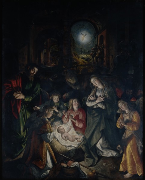 The Nativity, c1570s. Creator: Martin de Vos.