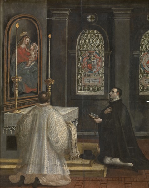 Saint Didacus of Alcalá at Prayers, c1560-1600. Creator: Martin de Vos.
