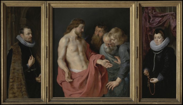 Epitaph of Nicolaas Rockox and His Wife Adriana Perez, 1613-1615. Creator: Peter Paul Rubens.