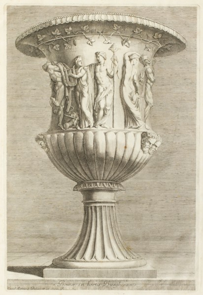 The Borghese vase, (1680?).  Creator: Georges Tournier.