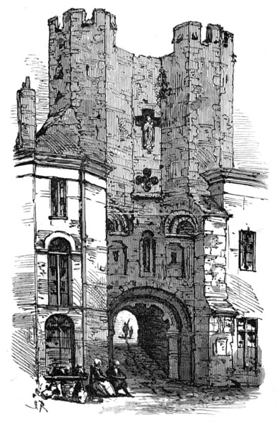 Castle of the Counts of Flanders, Ghent, 1872. Creator: Unknown.
